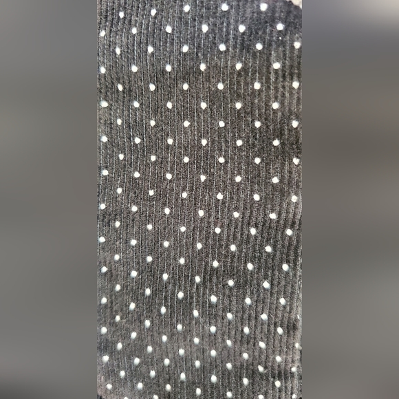 Vintage Corduroy Polka-dot Girls 7 Dress - Picture 8 of 8